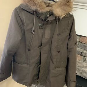 Winter parka coat